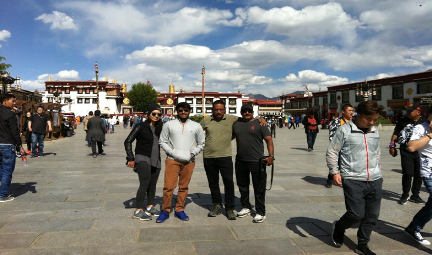 Jhokhang temple in Lhasa